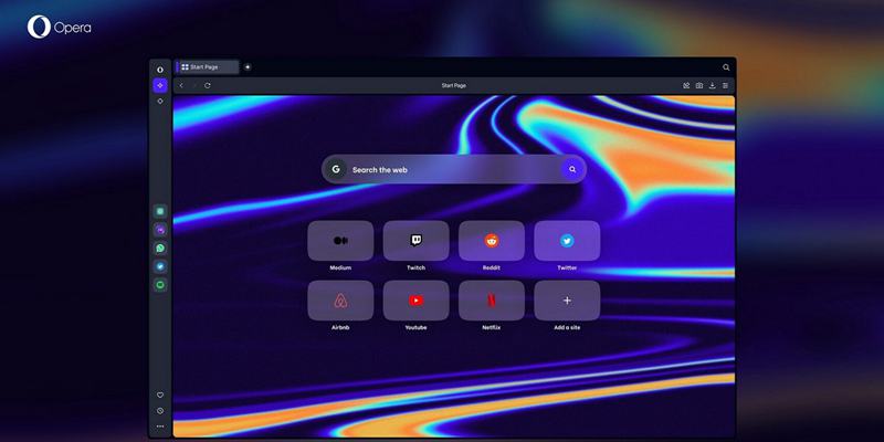 为未来的 AI 功能而设计的浏览器！ Opera One浏览器将模块化设计，引入标签岛功能