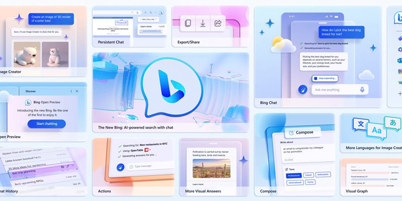 微软新必应（Bing Chat）公布两项新功能：格式化聊天内容、支持中文等 100 种语言生成图片
