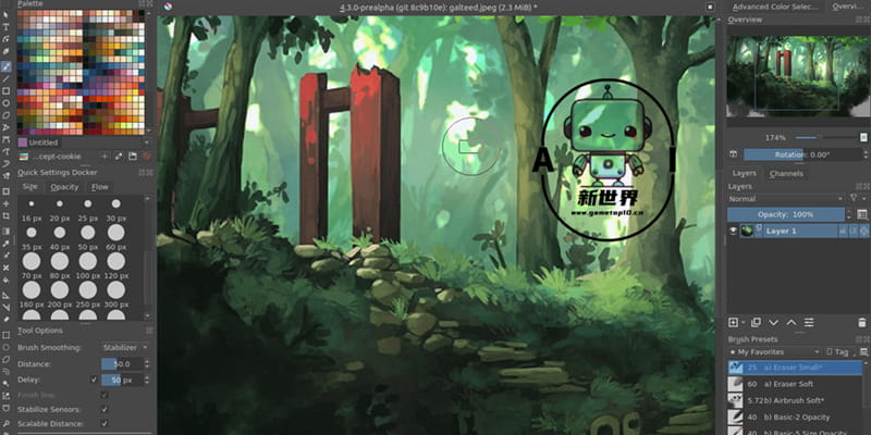完全开源免费！实时AI绘画「Krita+ComfyUI+LCM」 本地部署教程，快来看看吧！