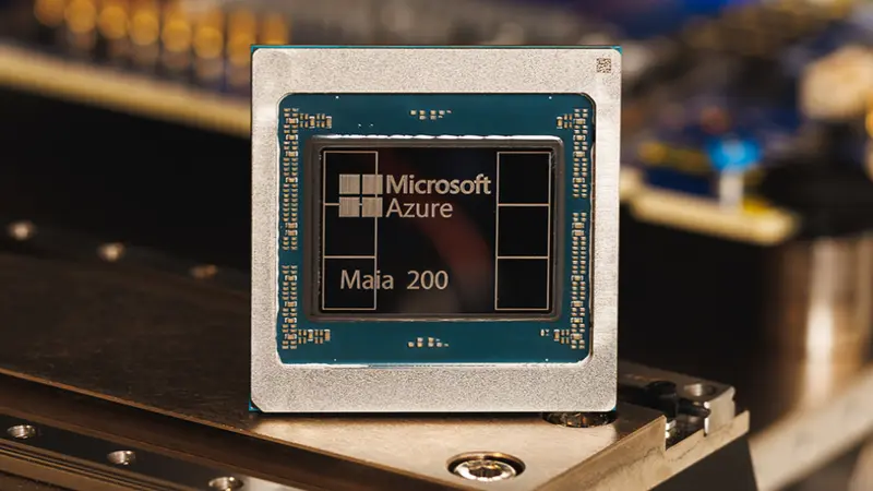 微软发布面向数据中心的全新 Maia 200 AI 加速器